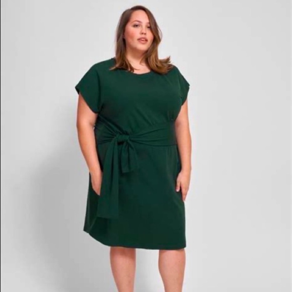 Universal Standard Tie Waist Misa Dress, M Size 18-20 US